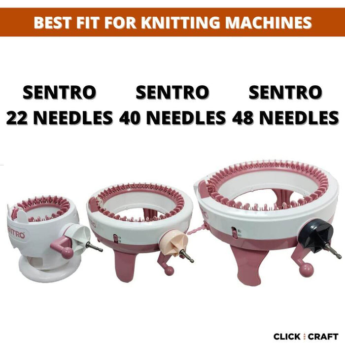 Generic Knitting Machine Drill Attachment for Sentro Knitting