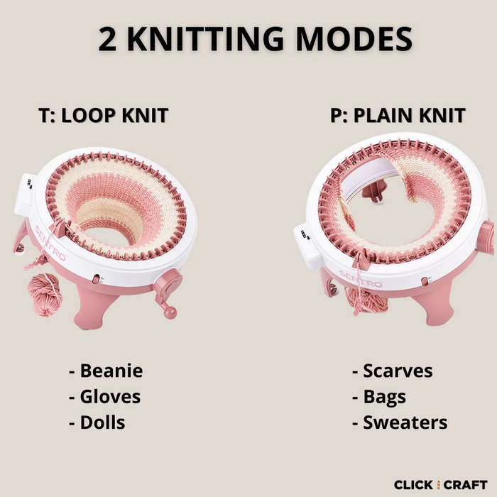 DIY Knitting Machine Kit - Infinity Scarf