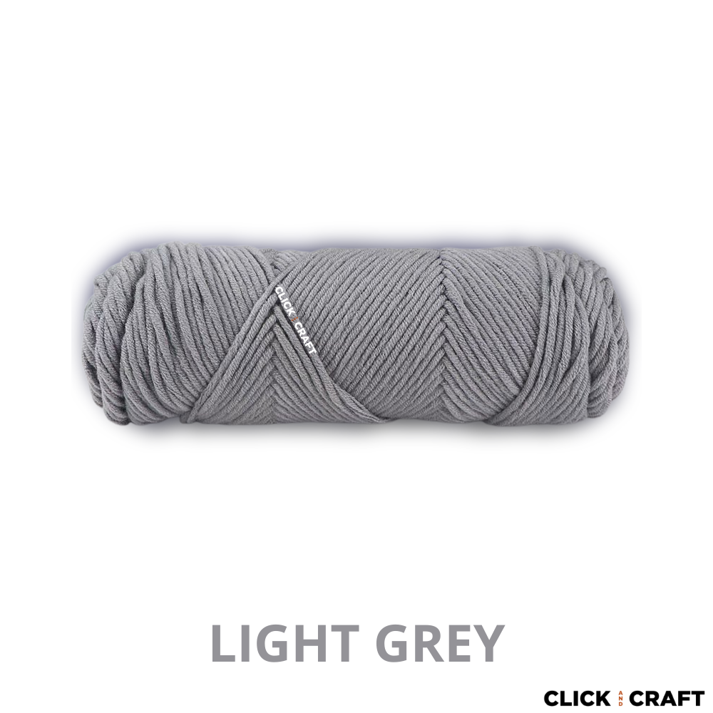 Black Knitting Cotton Yarn  8-ply Light Worsted Double Knitting — Click  and Craft