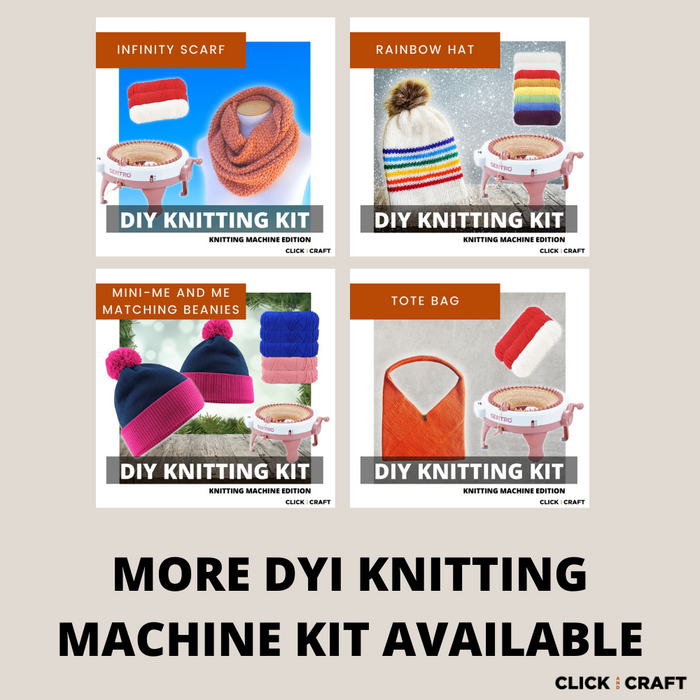 DIY Knitting Machine Kit - Tote Bag