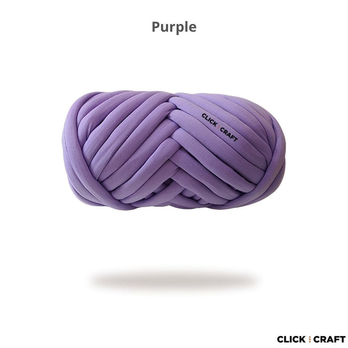 Purple - Cotton Tube Yarns
