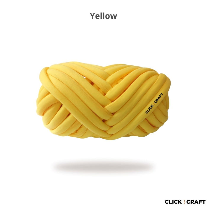 Yellow - Cotton Tube Yarns