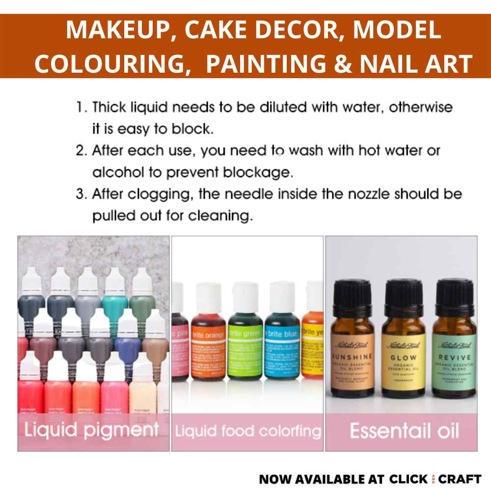 Model Colouring, Liquid pigment