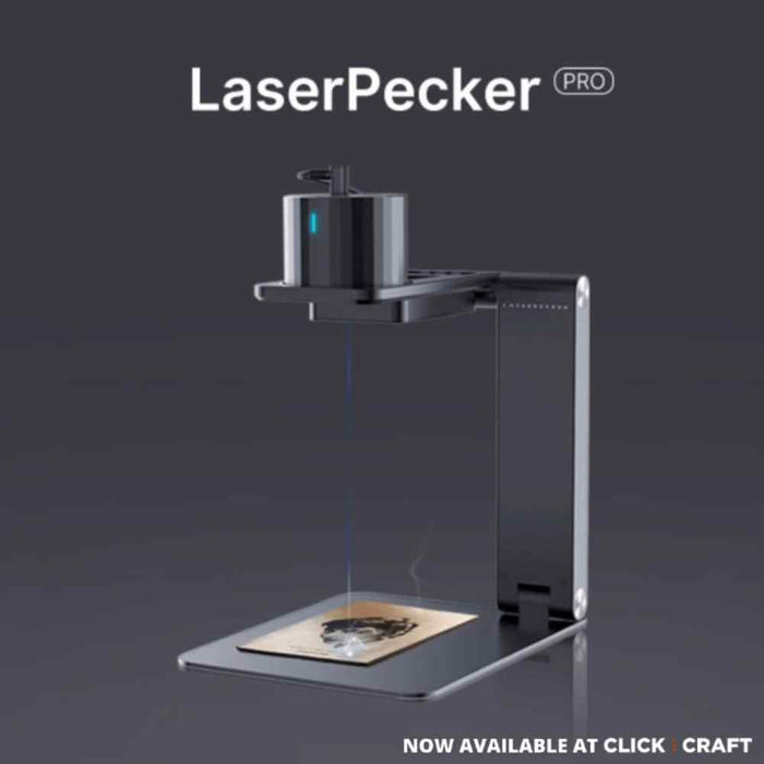1 Official Partner of Laser Pecker Compact Engraving Machine — Click and  Craft